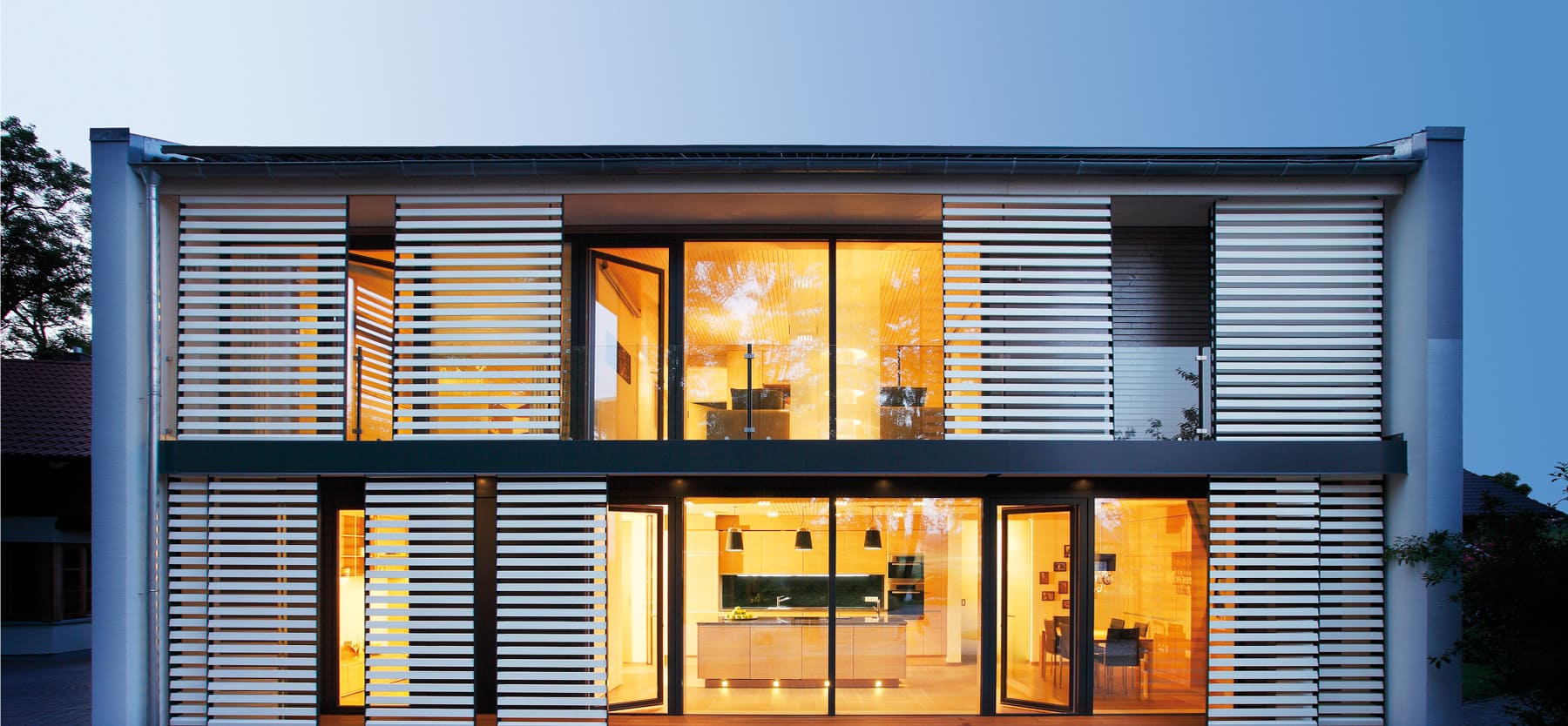 Plus-Energie-Haus Functionality von Sonnleitner Holzhausbau